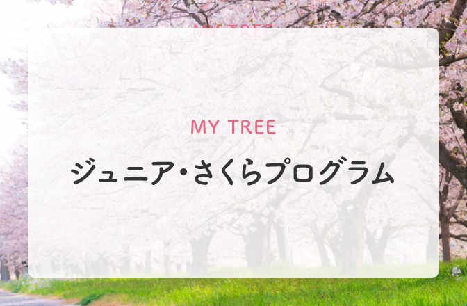 MY TREE ジュニア・さくらプログラム